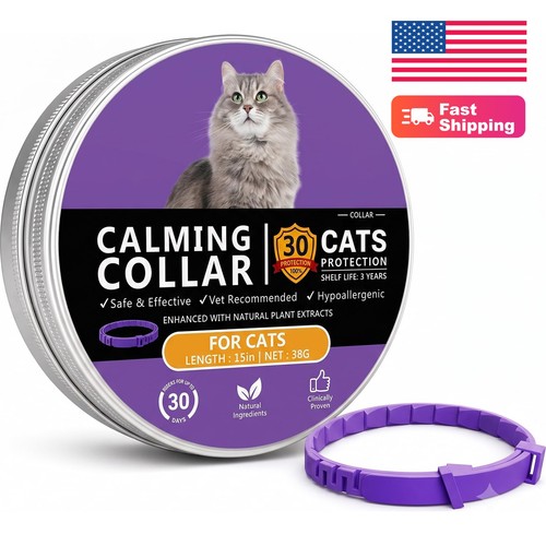Calming collar for cats